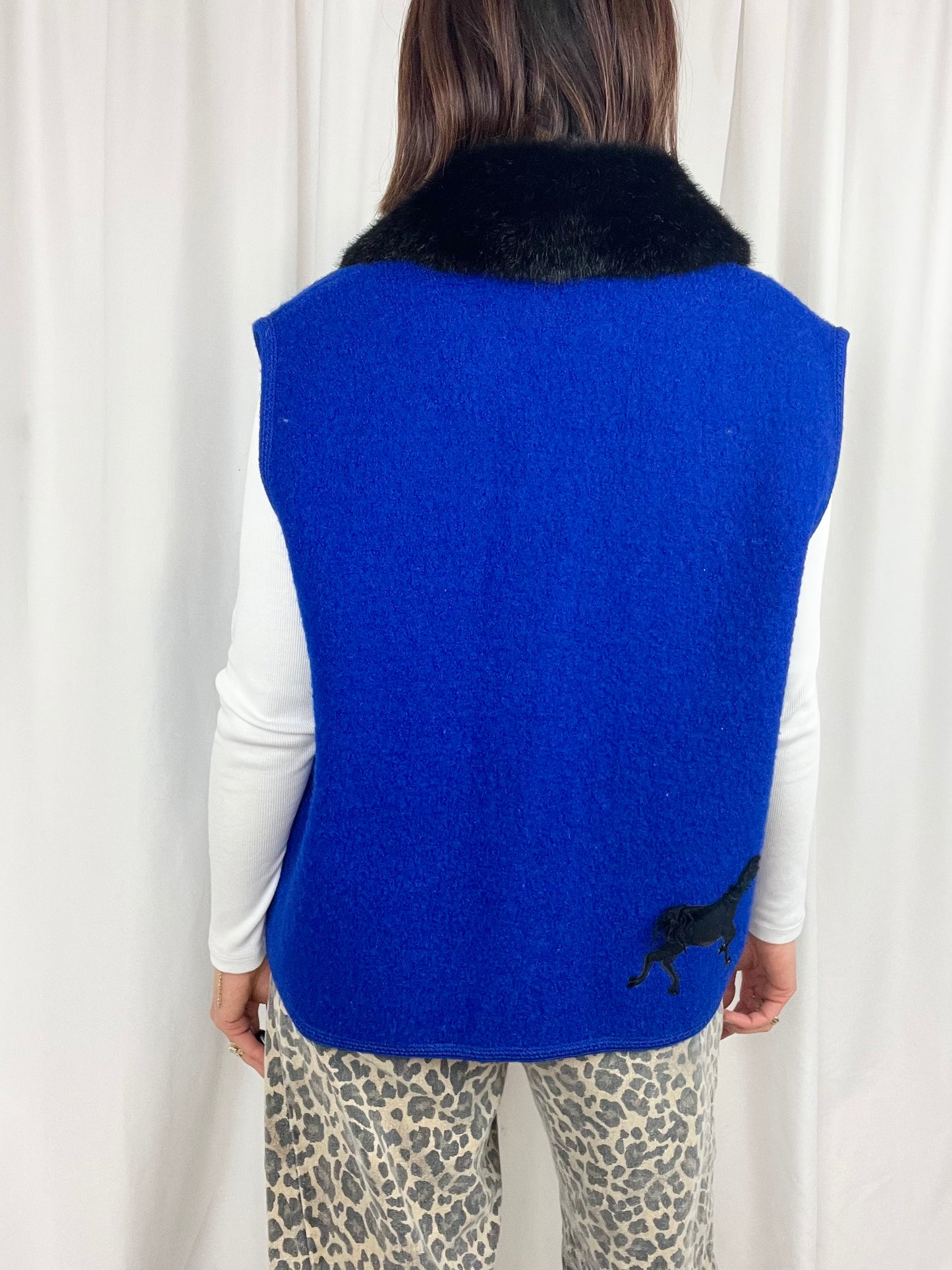 HORSE GIRL WOOL VEST