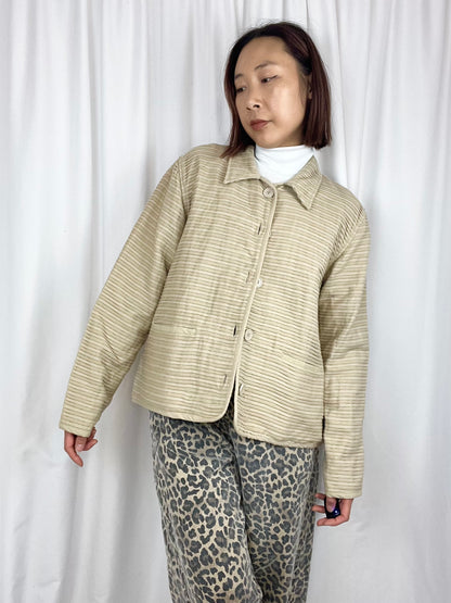 COTTON TAN CHORE COAT