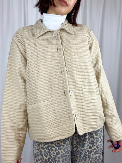 COTTON TAN CHORE COAT
