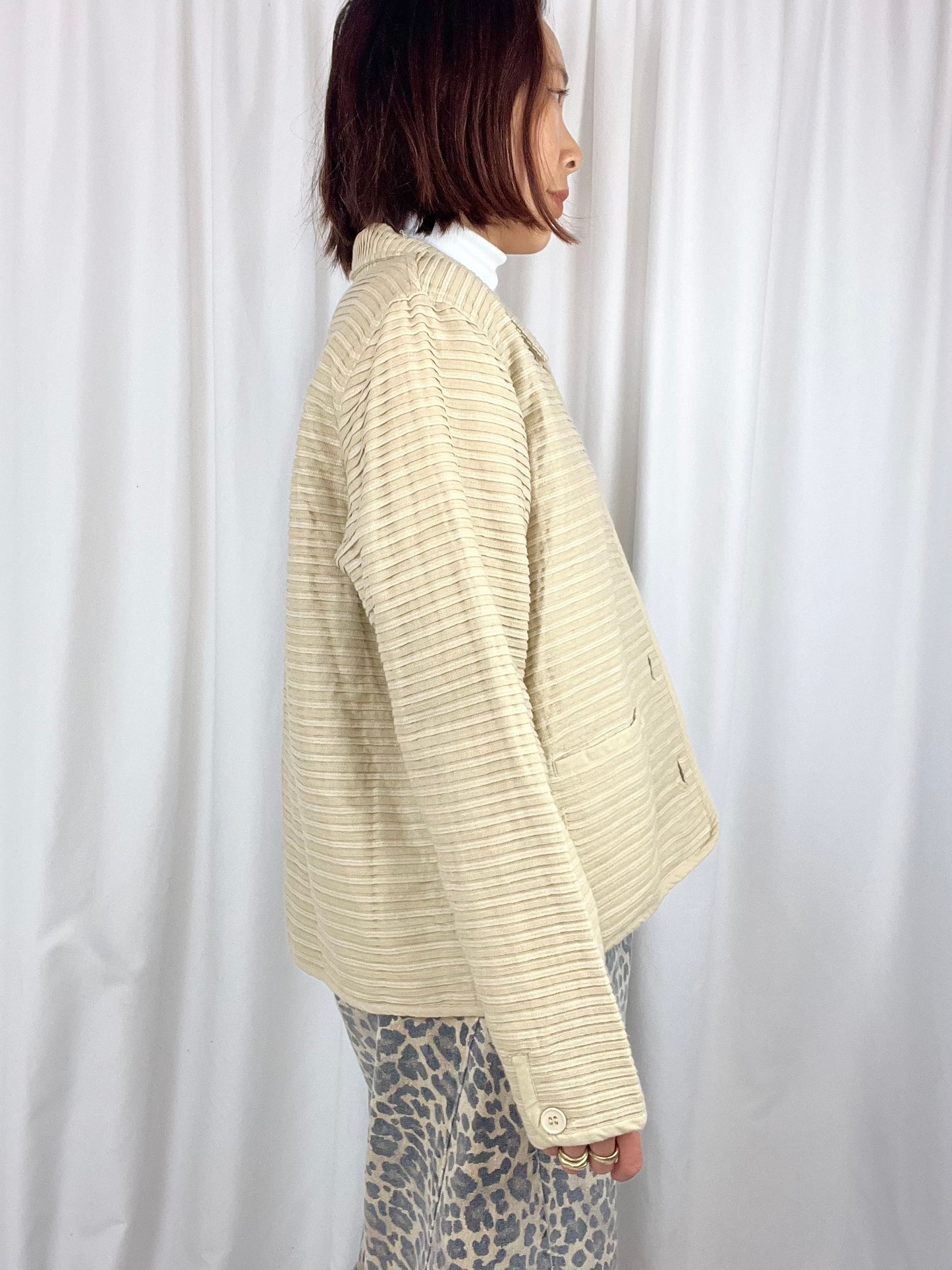 COTTON TAN CHORE COAT