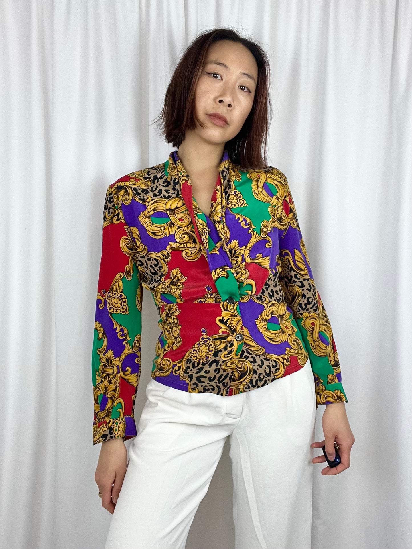 SILK BLOUSE
