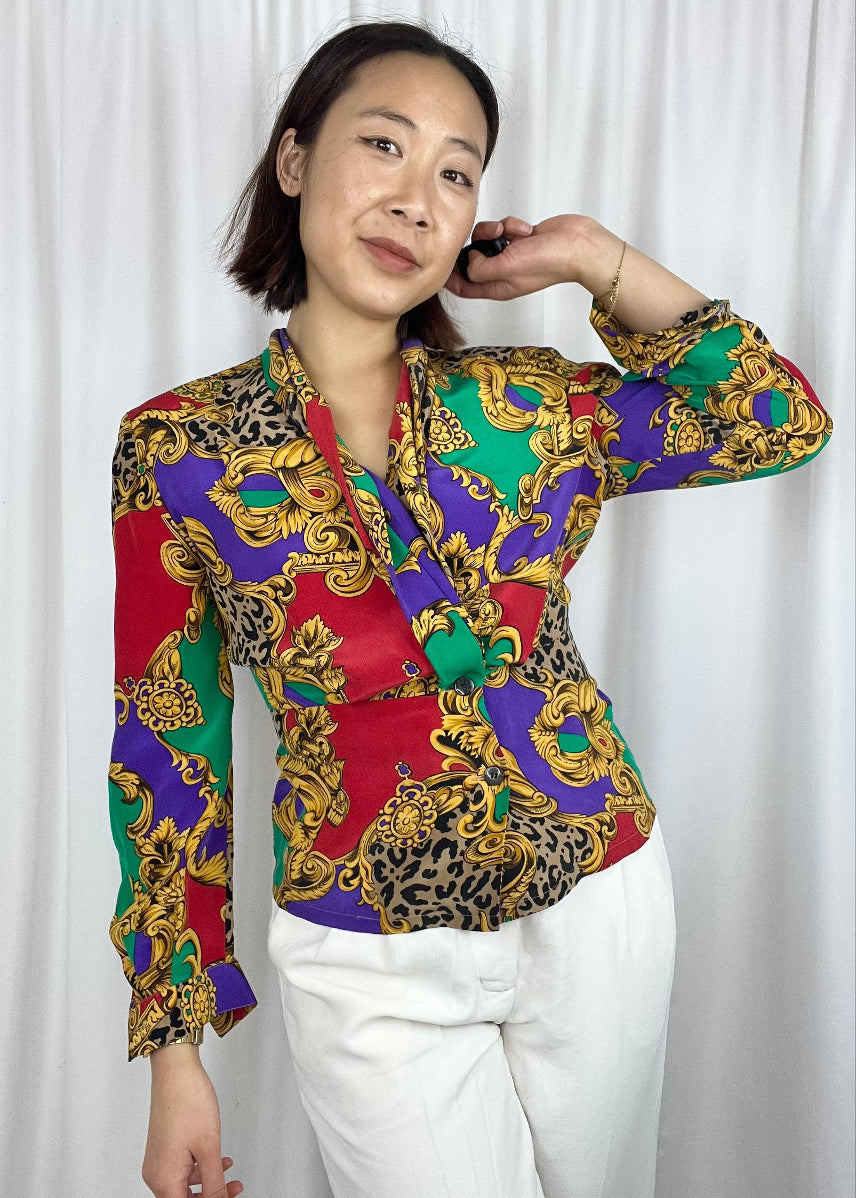 SILK BLOUSE