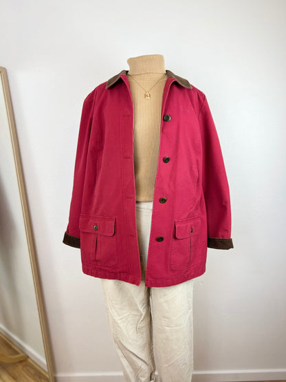L.L. BEAN LINED CHORE COAT