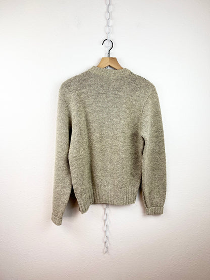 VTG WOOL ARGYLE SWEATER