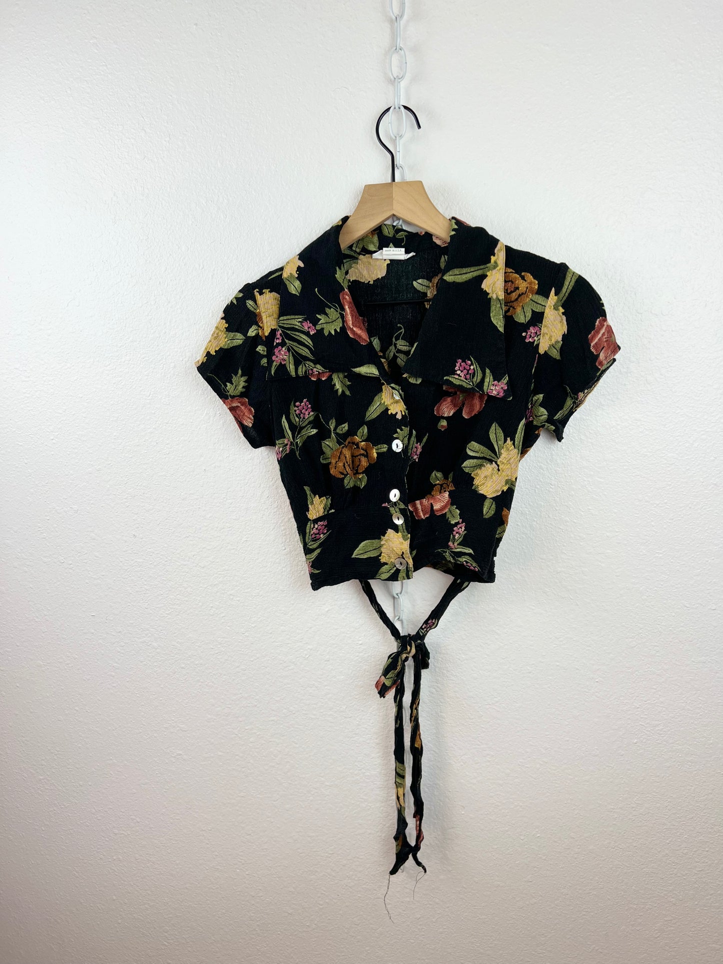 FLORAL CROP TOP