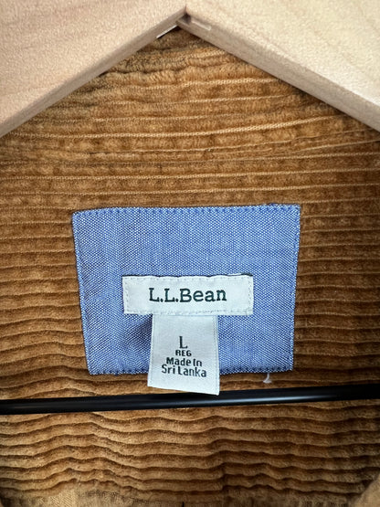 L.L. BEAN CORDUROY SHACKET