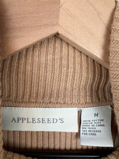 RIBBED COTTON TURTLENECK