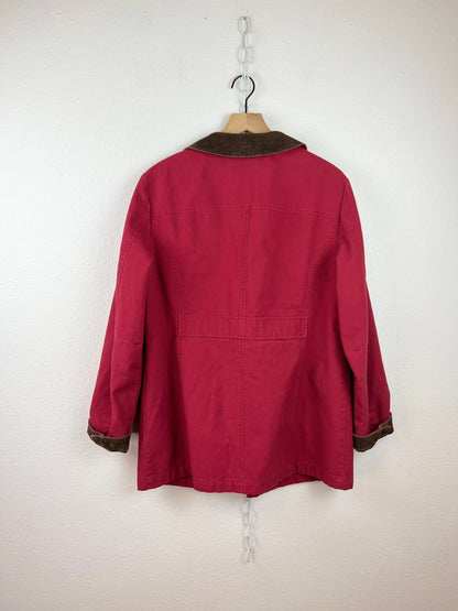 L.L. BEAN LINED CHORE COAT