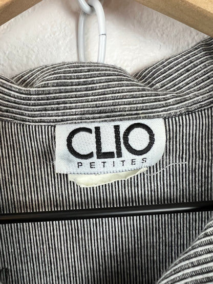 CLIO STRIPED CHORE TOP