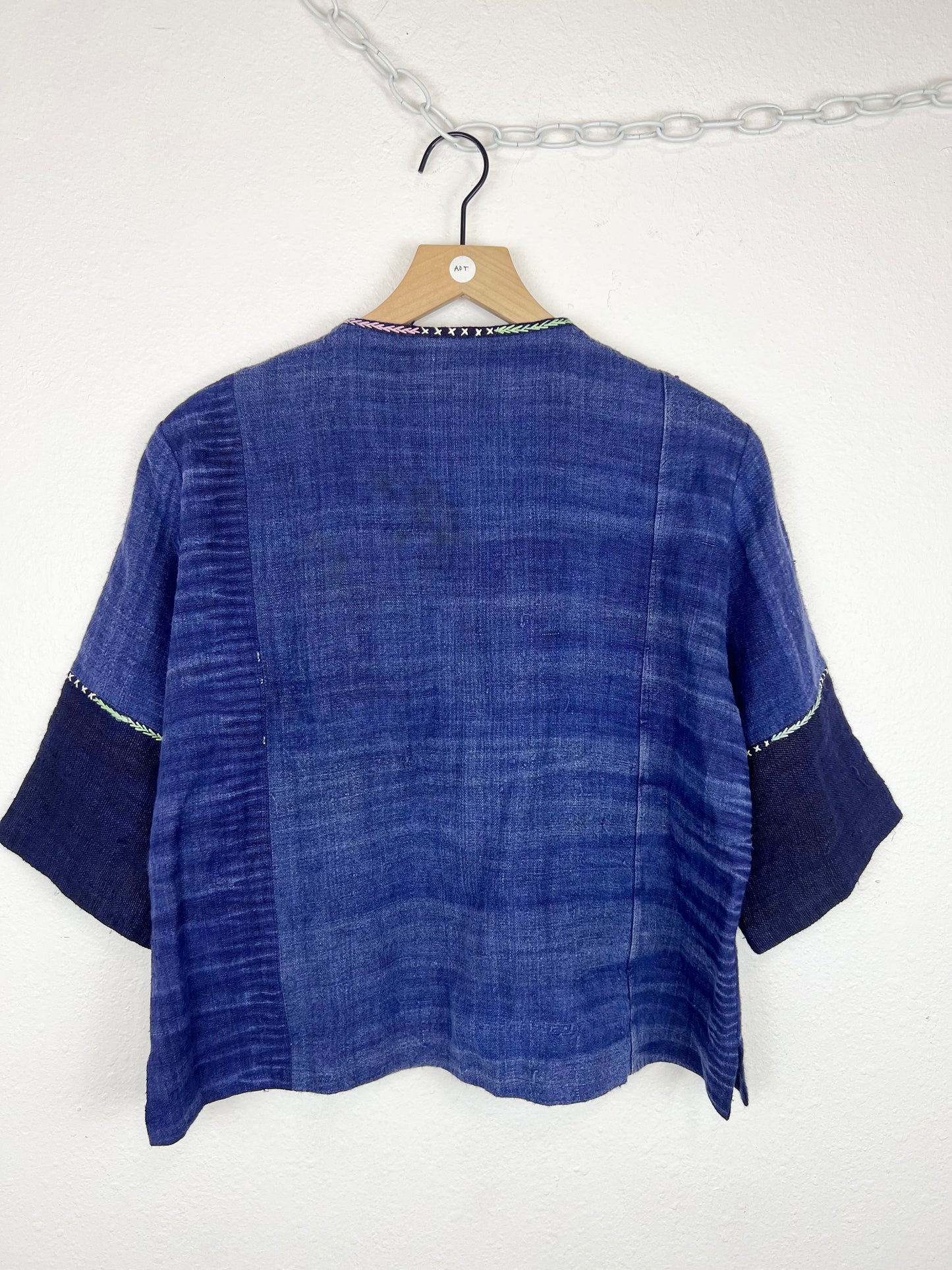 HANDCRAFTED INDIGO BLOUSE