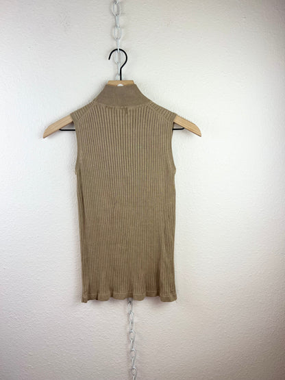LIZ CLAIBORNE SILK MOCK NECK