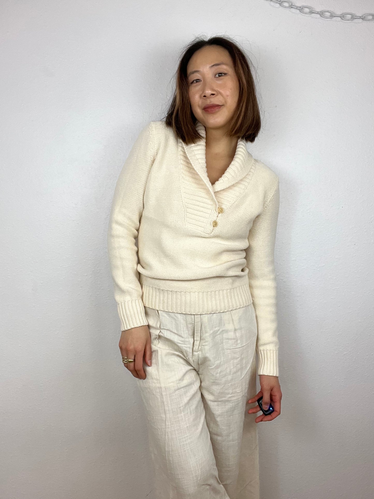 RALPH LAUREN HENLEY SWEATER