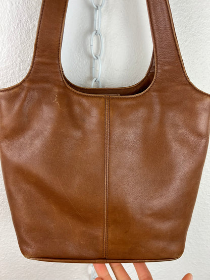 FOSSIL LEATHER SHOULDER BAG