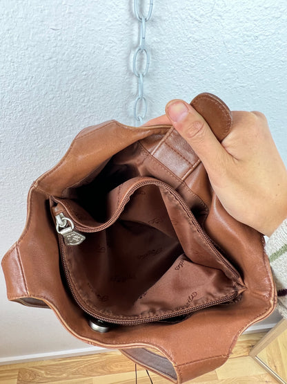 FOSSIL LEATHER SHOULDER BAG