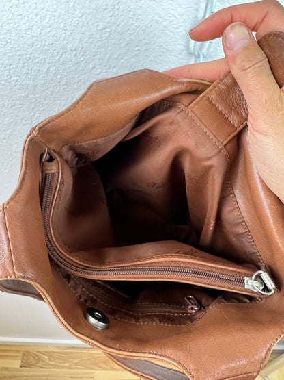 FOSSIL LEATHER SHOULDER BAG