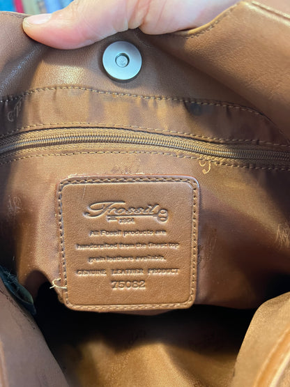 FOSSIL LEATHER SHOULDER BAG