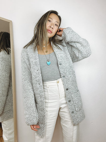 HANDMADE CHUNKY CARDIGAN