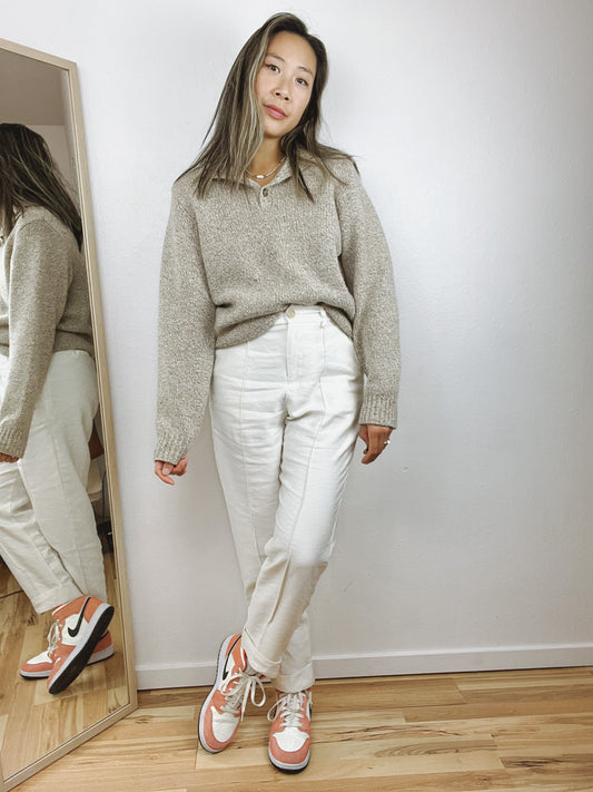 L.L. BEAN LAMBSWOOL SWEATER