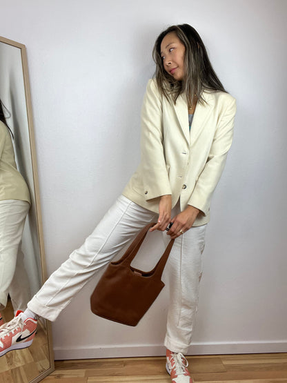 FOSSIL LEATHER SHOULDER BAG