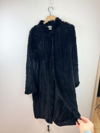 CHICO'S RABBIT HAIR DUSTER