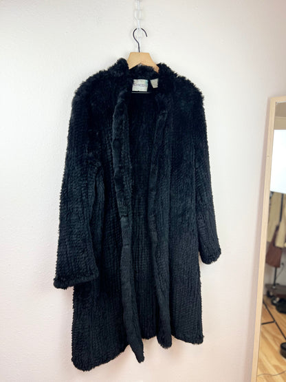 CHICO'S RABBIT HAIR DUSTER