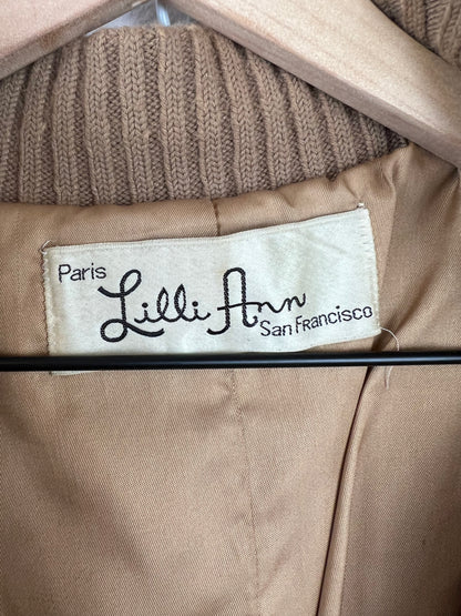 VINTAGE ZIP FUR COAT