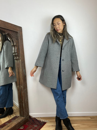 CASHMERE WOOL PEACOAT