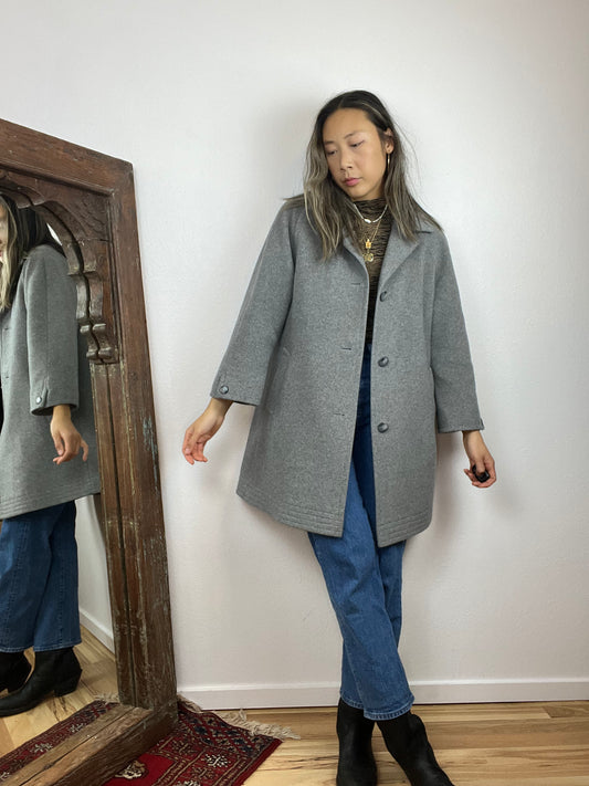 CASHMERE WOOL PEACOAT