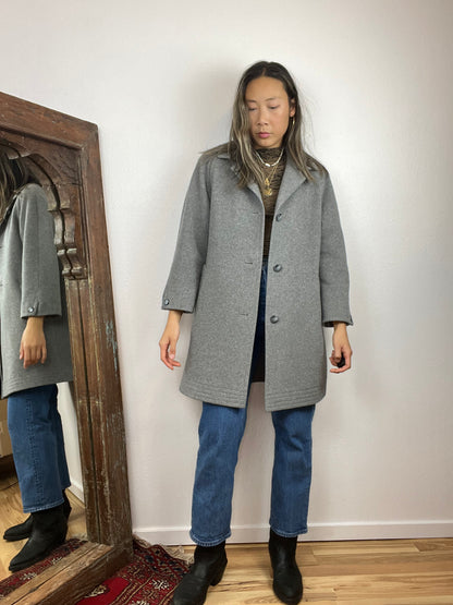 CASHMERE WOOL PEACOAT