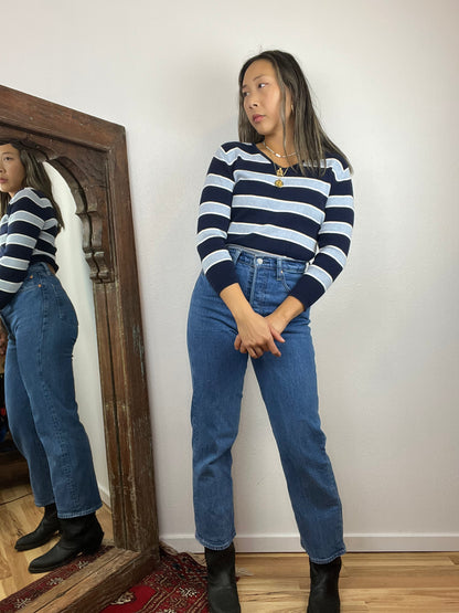 VNTG STRIPED LONG SLEEVE