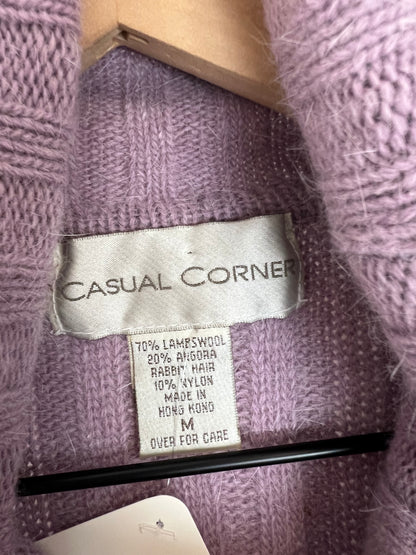 LILIAC RIBBED LAMBSWOOL TURTLENECK SWEATER