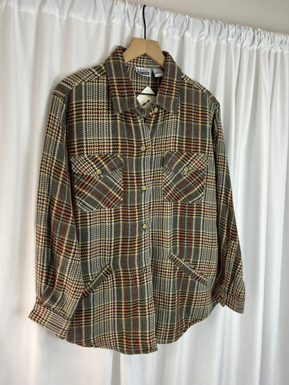 PLAID CHORE JACKET