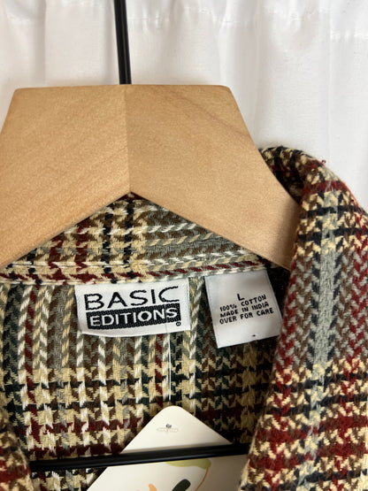 PLAID CHORE JACKET