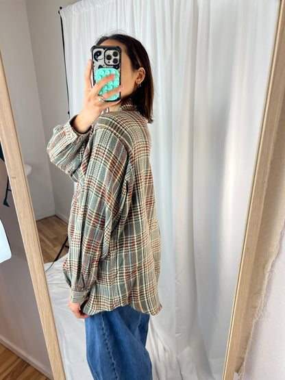 PLAID CHORE JACKET