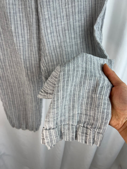LINEN STRIPED PANTS | WAIST 26"