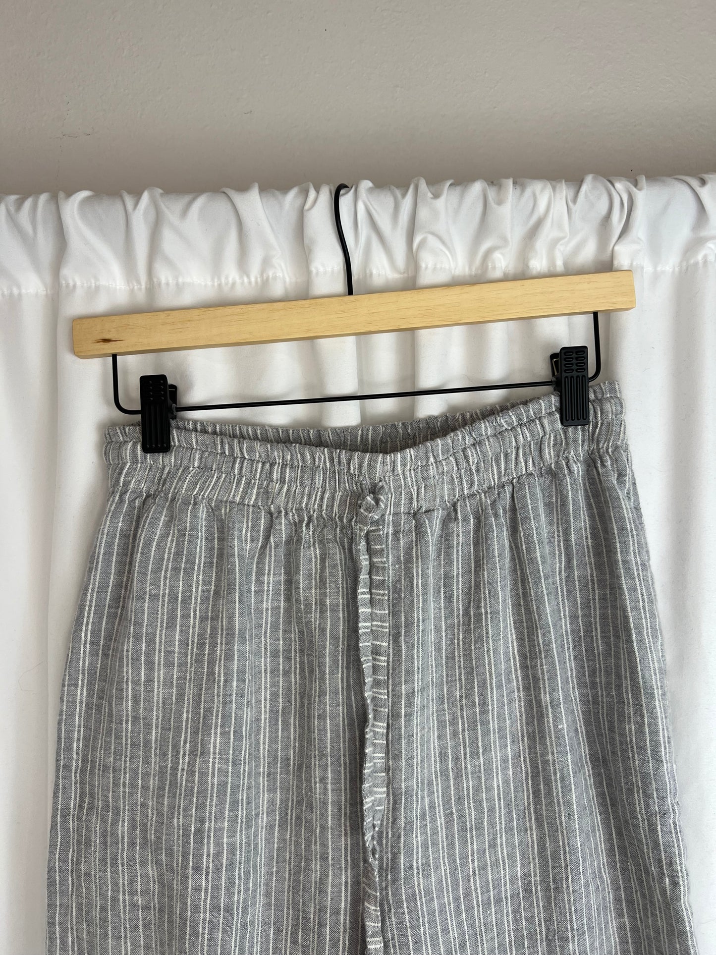 LINEN STRIPED PANTS | WAIST 26"