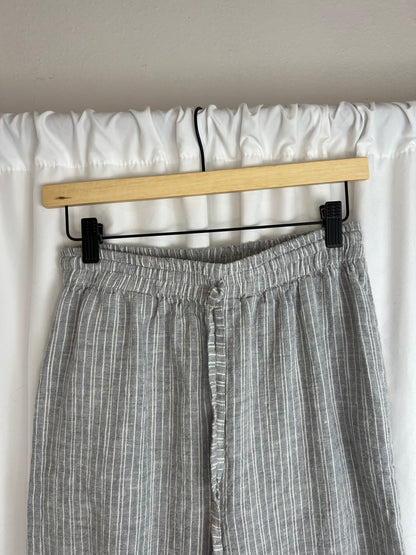 LINEN STRIPED PANTS | WAIST 26"