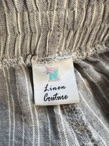 LINEN STRIPED PANTS | WAIST 26"