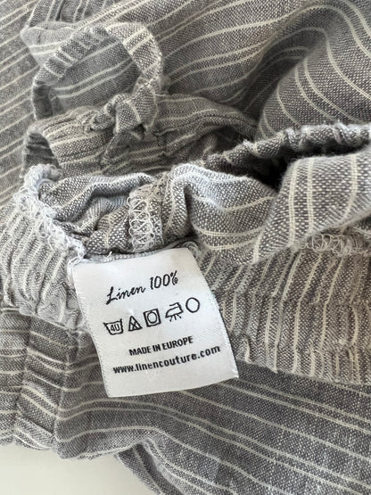 LINEN STRIPED PANTS | WAIST 26"