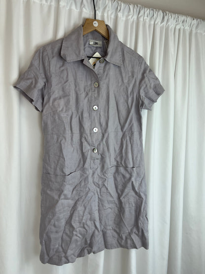 LILAC LINEN DRESS
