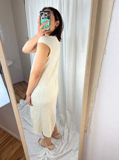 MUSLIN COTTON DRESS
