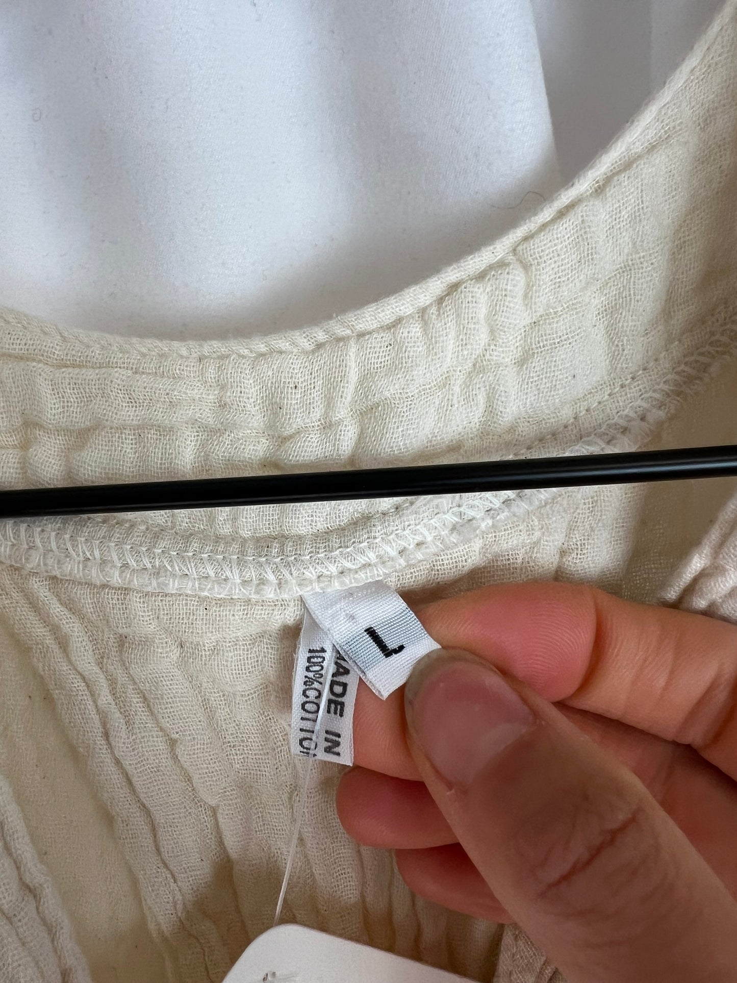 MUSLIN COTTON DRESS