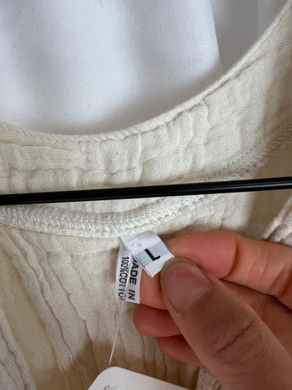 MUSLIN COTTON DRESS