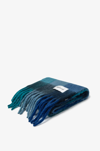 SCARF- BLUE CHECK