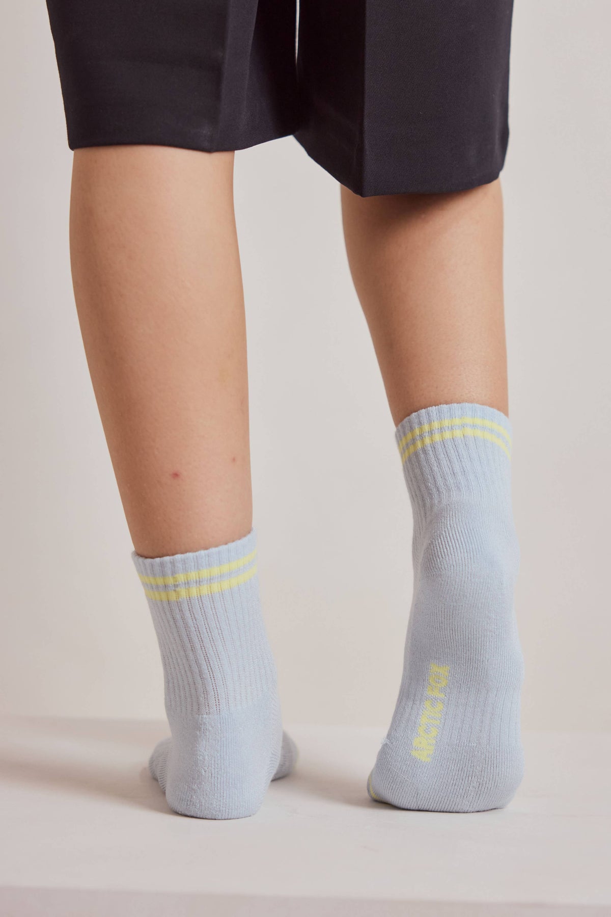 STRIPED SOCK- BLUE AURA