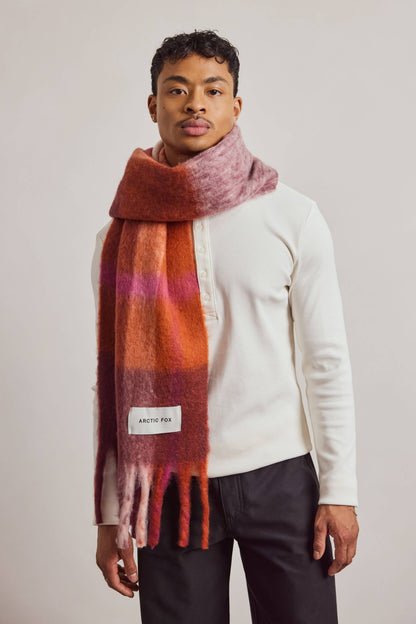 SCARF- AUTUMNAL FALLS CHECK