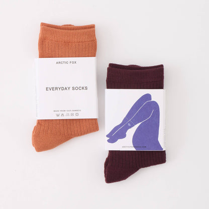 THE EVERYDAY SOCK- PLUM