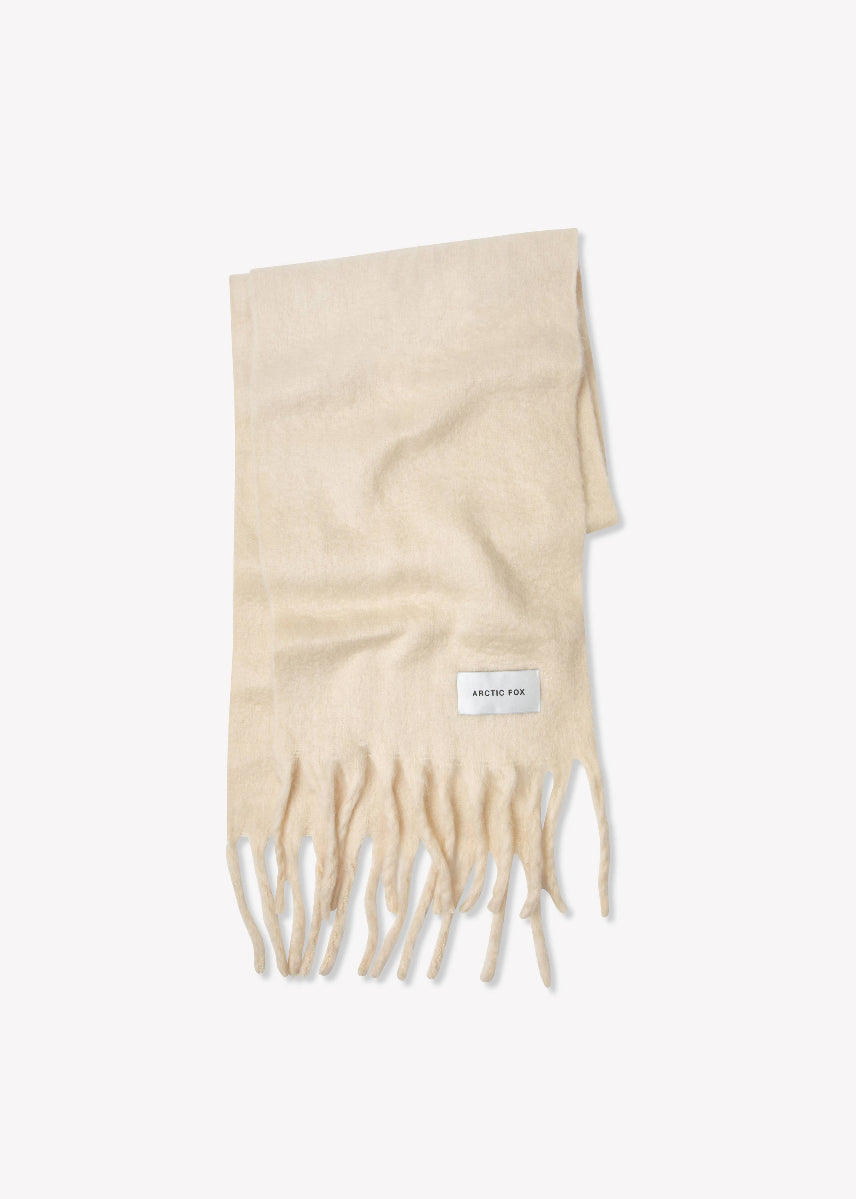 SCARF- PEBBLE BEIGE