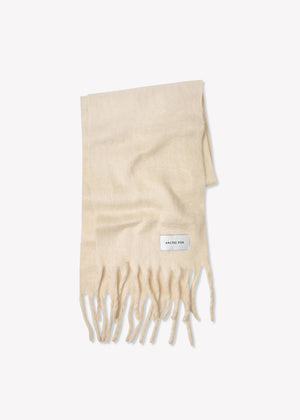 SCARF- PEBBLE BEIGE