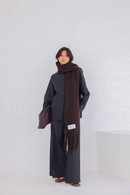 SCARF- GROUND COFFEE